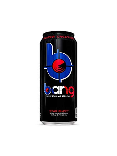 Bang Energy Drinks - 6, 16 ounce cans (Star Blast)