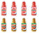 LUV BOX-Variety Tropicana Pack ,Pack of 8 , 32 oz , Ruby Red Grapefruit , Apple Juice