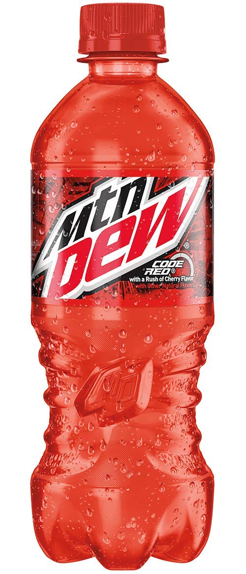 Mtn Dew 20 Ounce Bottles (Code Red)