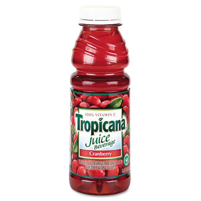 Juice Beverage, Cranberry, 15.2oz Bottle, 12Carton [ESS]