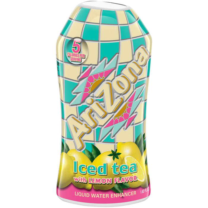 AriZona Lemon Iced Tea Liquid Drink Mix, 1.62 fl. oz. Bottle