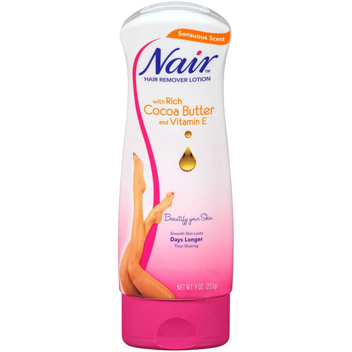 Nair Hair Remover Cocoa Butter 9oz.- Pack of 3