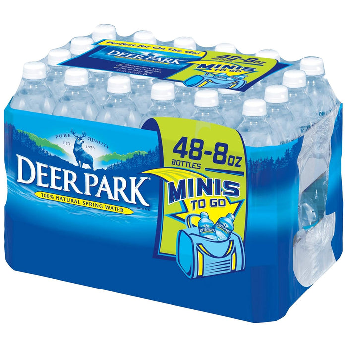 Deer Park Natural Spring Water (48/8 Fl Oz Net Wt 384 Fl Oz)