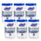 PURELL Professional Surface Disinfecting Wipes, Citrus Scent, 110 Count Canister, 7"x 8" Wipes (Pack of 6) - 9342-06