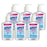 PURELL Advanced Hand Sanitizer Refreshing Gel, 8 fl oz Pump Bottle (Pack of 6) - 9652-04-EC