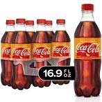 Coca-Cola Coke Orange Vanilla Soda, 16.9 fl oz, ( 18 total bottles )