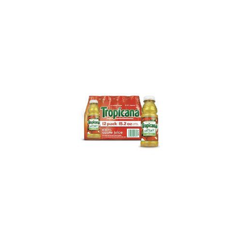 Tropicana 100% Juice, Apple Juice (15.2 oz. bottles, 12 pk.)