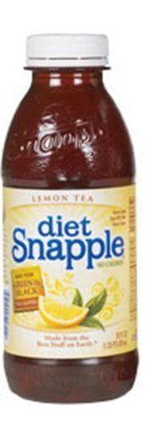 Snapple Diet Lemon Tea, 20-Ounce Bottles (Pack of 24) by Snapple