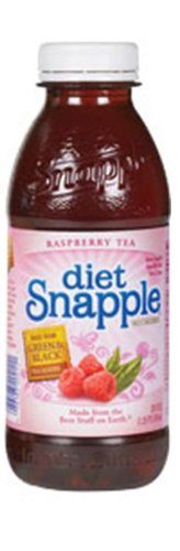 Snapple Diet Raspberry Tea, 20 Fl Oz (Pack of 24)