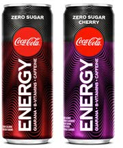 Coke Energy Drink Zero Calorie Zero Sugar Bundle of Three Coke and Three Cherry Coke Flavors