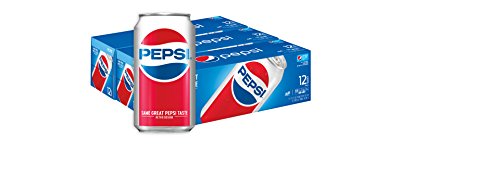 Pepsi Soda, Fridge Pack Bundle, 12 fl oz, 36 Cans (Packaging May Vary)