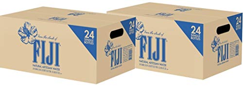 Fiji DGGFGHJ Natural Artesian Water, 16.9 Fl Oz (Pack of 24 Bottles) (2 Pack of 24)