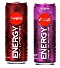 Coke Energy Drink Bundle of Three Coke and Three Cherry Coke Flavors