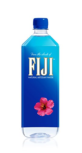 FIJI Natural Artesian Water, 33.8 Fl Ounce Bottle (Pack of 6)