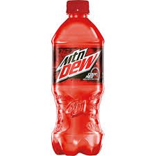 Mountain Dew, Code Red, 20 Oz (Pack of 24) Cherry 20 Fl Oz (Pack of 24)