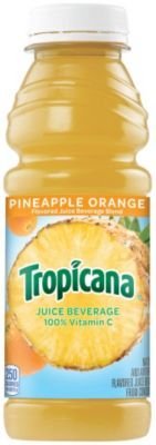 Tropicana Pineapple Orange Juice; 15.2 oz. Plastic Bottle