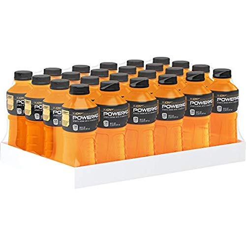POWERADE, Electrolyte Enhanced Sports Drinks w/ vitamins, Orange, 20 fl oz, 24 Pack Orange 20 Fl Oz (Pack of 24)