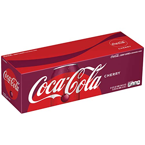 Coca-Cola Cherry Coke Soda, 12 Fl Oz (pack of 12)