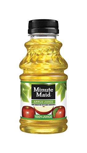 Minute Maid Apple Juice with Vitamin C, Fruit Juice Drink, 10 Fl Oz, 24 Pack