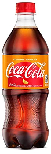 Coca-Cola Orange Vanilla 20oz Bottles - Case of 24