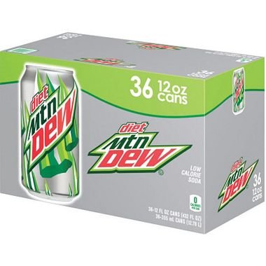 Diet Mountain Dew (12 oz. cans, 36 ct.)