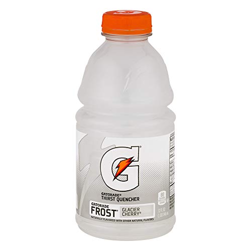 Gatorade Glacier Cherry, 32 Fl Oz Bottles (Pack of 6, Total of 192 Oz)