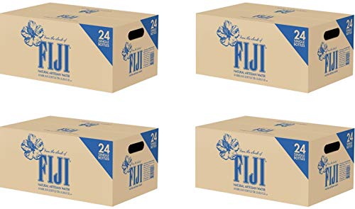 Fiji DRETRGB Natural Artesian Water, 16.9 Fl Oz (Pack of 24 Bottles) (4 Pack of 24)