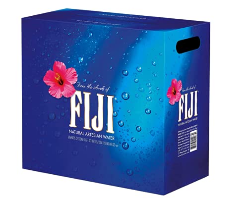 FIJI Natural Artesian Water, 11.15 Fl Oz (36 Bottles) (.3 Cases of 36 Bottles, 330mL FIJI Water, Full Case)