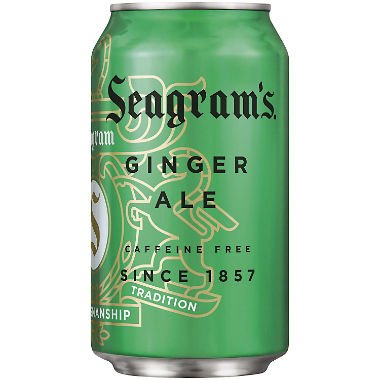 Seagram's Ginger Ale 12 oz. cans, 24 pk. (pack of 3) A1