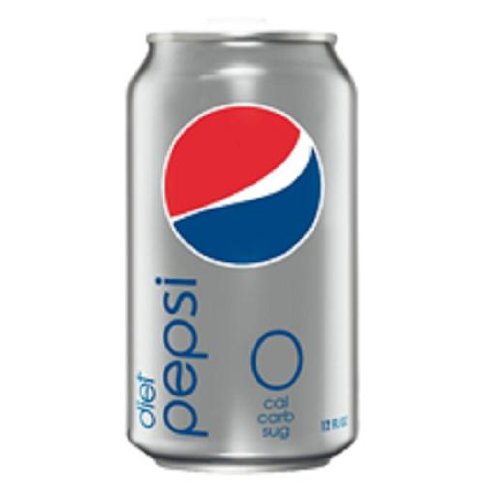 Diet Pepsi, 12-Ounce Cans (Pack of 24) Diet Pepsi 0 12 Fl Oz (Pack of 24)