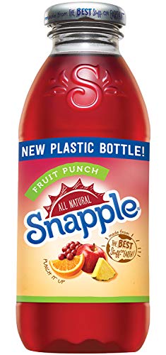 Snapple - Fruit Punch - 16 fl oz (24 Plastic Bottles)