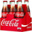 Coca-Cola Classic 8oz Glass Bottles 4-6 Packs (24 Bottles) Coke Cola 8 Fl Oz (Pack of 24)