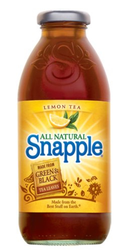 Diet Snapple, Lemon Tea, 6 bottles, 16 fl. oz. ea. 16 Ounces