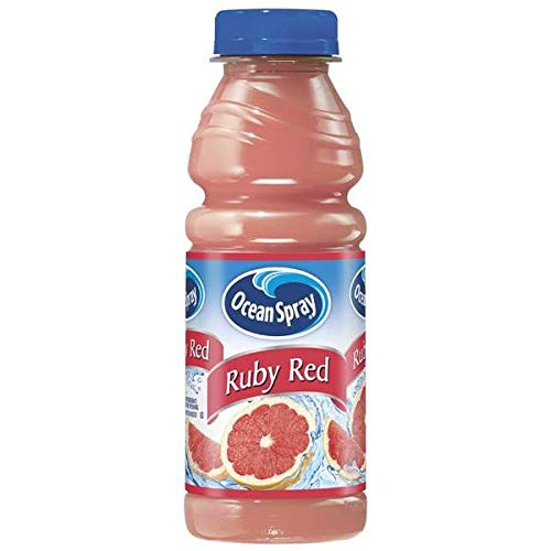 Evaxo Tropicana Ruby Red Grapefruit 15.2oz Plastic Bottle, 12 Per Case