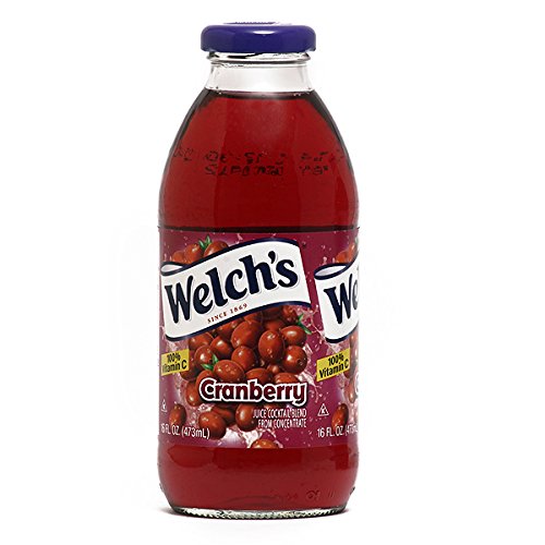 Welch's Cranberry Fruit Juice 16 Oz (24 Pack)