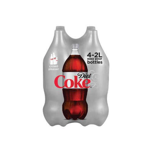Coca Cola-Diet Coke 2 Liter Bottles (Pack Of 4)