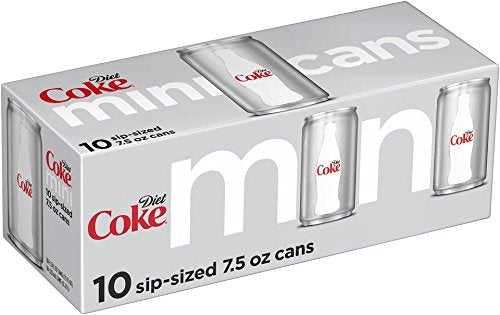 Diet Coke, 7.5 fl oz (pack of 10) Diet Coke 7.5 Fl Oz (Pack of 10)