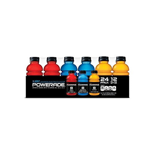 Powerade Sports Drink Variety Pack (12 oz. bottles, 24 ct.)
