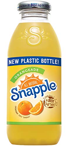 Snapple - Orangeade - 16 fl oz (12 Plastic Bottles)