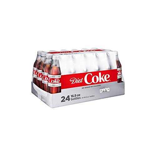 Coca-Cola Diet Coke Soda, 16.9 Ounce, (24 Bottles)