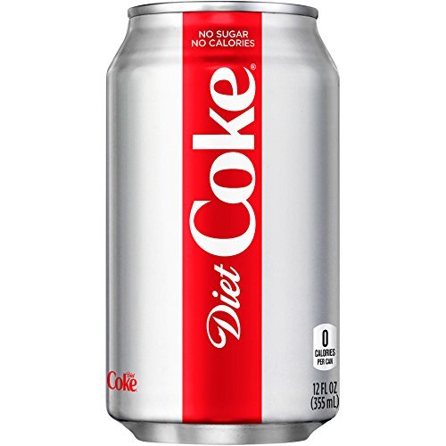 Diet Coke, 12-Ounce Cans (Pack of 24)