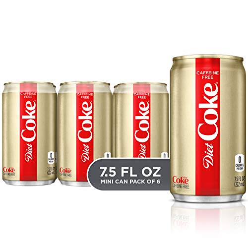 Diet Coke Caffeine Free Diet Coke, (6 Count of 7.5 Fl Oz Cans) 45 Fl Oz