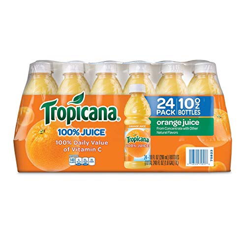 Tropicana 100% Orange Juice (10 oz., 24 pk.) M