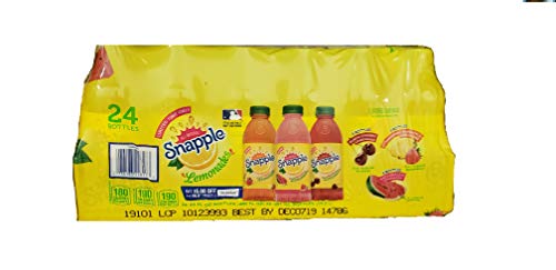 Snapple Snapple All Natural Variety Lemonade, 24 pk.20 oz NET WT 480 FL OZ, 480 fl. oz.