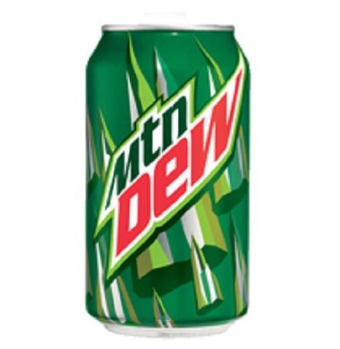 Mountain Dew, 12-Ounce Cans (Pack of 24)