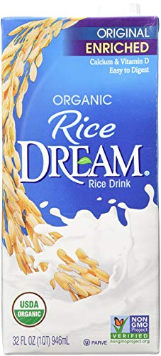 Rice Dream Organic Rice Drink, Enriched Original, 32 Oz (Pack of 6) - SET OF 6