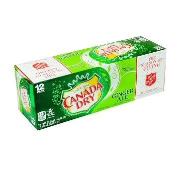 Canada Dry Ginger Ale 1212 Oz Can