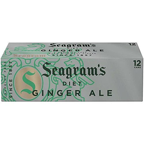 Seagram's Diet Ginger Ale 12 oz, 12 pk