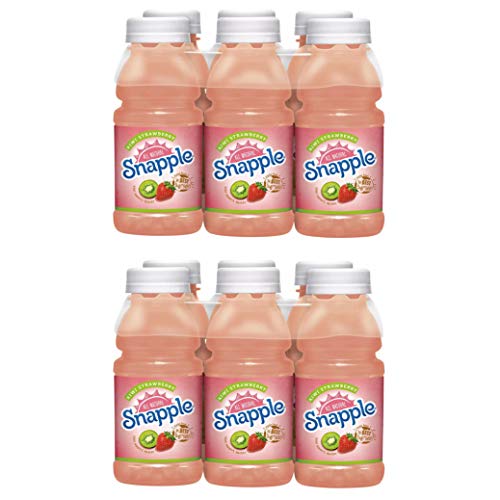Snapple Kiwi Strawberry, 8oz Bottle (Pack of 12, Total of 96 Fl Oz)