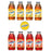 Snapple Iced Tea, 4 Lemon Tea4 Snapple Apple, 16oz Bottle (Pack of 8, Total of 128 Fl Oz) sticker included